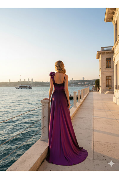 Katre SATIN EVENING DRESS