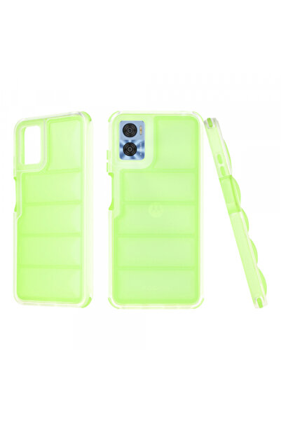 Motorola Husa pentru Moto E22i / E22, Techsuit, Wave Shield, Verde