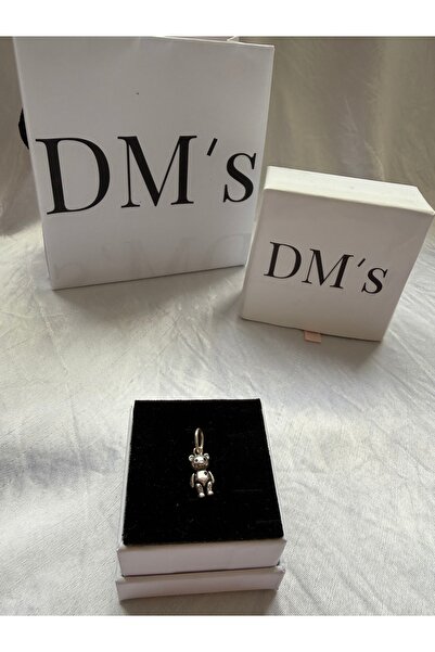 DM’s Silver Hareketli Oyuncak Ayı Gümüş Charm’ı