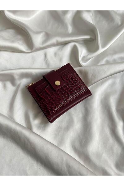 Mia Collection Portofel model 1 Roșu Claret