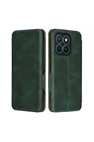 HONOR Husa pentru X8c, Techsuit, Safe Wallet Plus, Verde