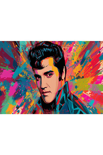 VIODESIGN Fototapet Copii, autoadeziv, Elvis Presley , multicolor,200x300 cm ...