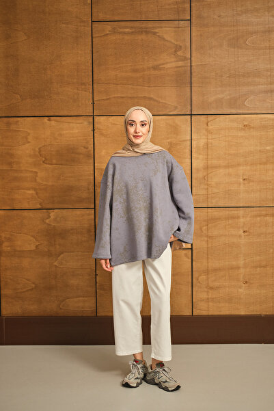 LOCCO Model de spălare pentru femei Sweat Gri