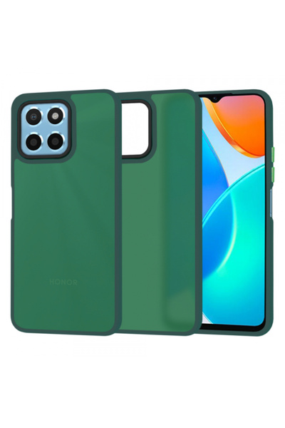 HONOR Husa pentru 70 Lite / X6 / X8 5G, Techsuit, HaloFrost, Verde