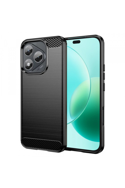 HONOR Husa pentru 400 Lite, Techsuit, Carbon, Neagra