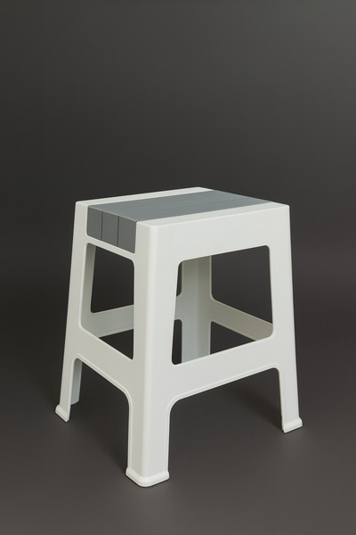 Funny Life Kaydırmaz Tabanlı Lüx Banyo Taburesi - Günlük Kullanım Çok Amaçlı Tabure