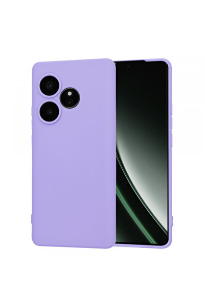 realme Θήκη για GT 6T / GT 6, Techsuit, SoftFlex, Ανοιχτό Μωβ