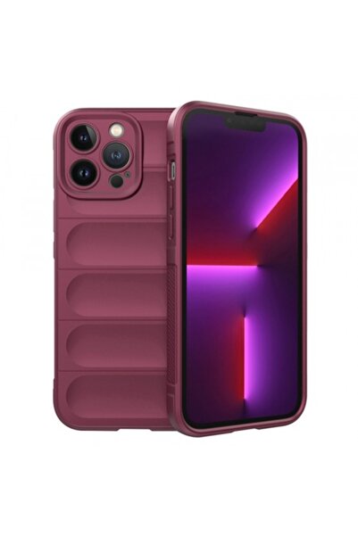 Stef's Cat Carcasă pentru Apple iPhone 13 Pro, Magic Shield, Vișinie