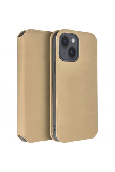 Stef's Cat Husă pentru Apple iPhone 15 Pro Max, buzunar dublu, aurie