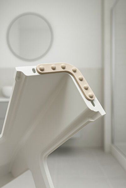 Funny Life Kaydırmaz Tabanlı Lüx Banyo Taburesi - Günlük Kullanım Çok Amaçlı Tabure