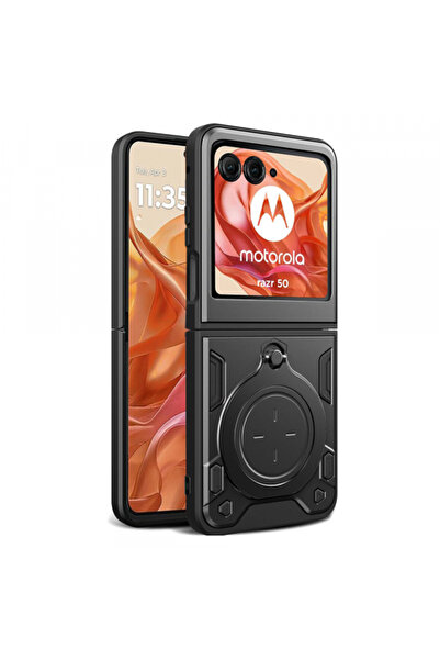 Motorola Θήκη για Razr 60 / Razr 50, Techsuit, CamGuard Pro, Μαύρη