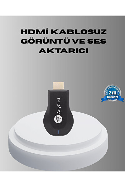 UCUZTEKNO Akıllı Telefon ve TV Arasında Kablosuz Ekran Yansıtma Cihazı