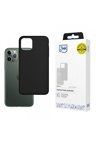 Apple Husa pentru iPhone 12 / 12 Pro, 3MK, Neagra Mata