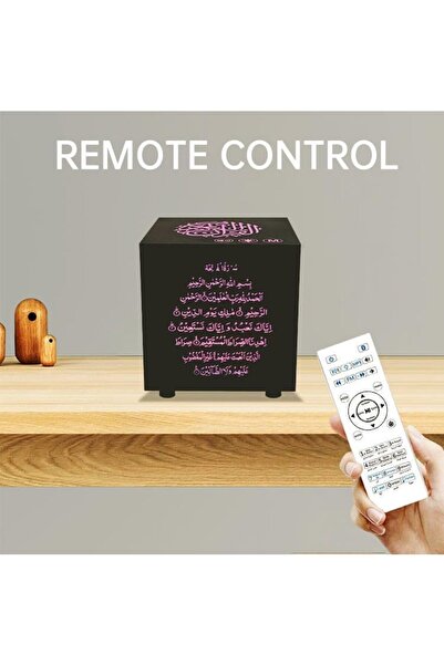 Generic Smart Digital Quran Speaker with Wireless LED, Azan Clock & App Control