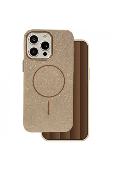 Apple Husa MagSafe pentru iPhone 16 Pro Max, OEM, Glitter Thin Mag, Maro