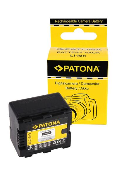 Patona Battery for Panasonic VBN130 VBN130E VW-VBN130 SD800 SD900 TM900- 1104