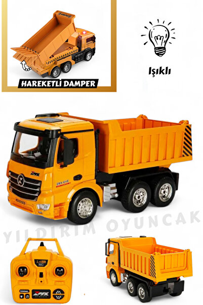 YILDIRIM OYUNCAK Uzaktan Kumandalı Full Fonksiyon Şarjlı Işıklı 360 Derece Dö...