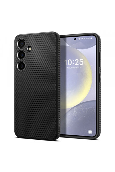 Samsung Husa pentru Galaxy S24+ S926, Spigen, Liquid Air, Neagra