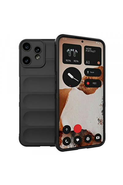 NOTHING Husa pentru CMF Phone 2 Pro, Techsuit, Magic Shield, Neagra