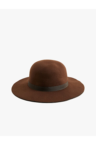 Koton Band Detailed Fedora Hat