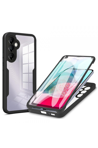 Samsung Θήκη για Galaxy A14 A145 / A14 5G A146, Techsuit, ColorVerse 360, Μαύρη