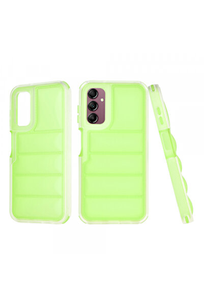 Samsung Θήκη για Galaxy A14 A145 / A14 5G A146, Techsuit, Wave Shield, Πράσινη