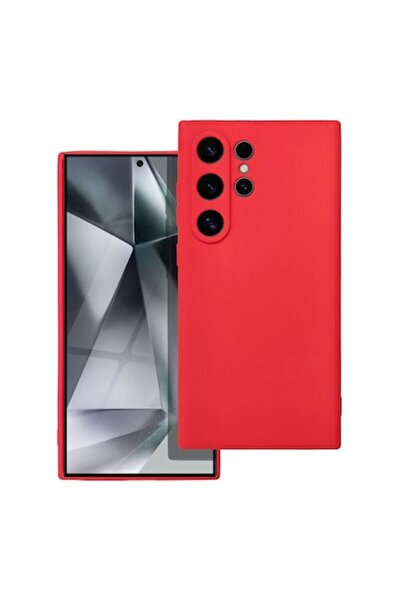 Stef's Cat Carcasă pentru Samsung Galaxy S24 Ultra S928, moale, roșie