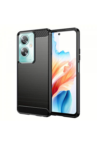 Oneplus Husa pentru Nord N30 SE / Oppo A79, Techsuit, Carbon, Neagra