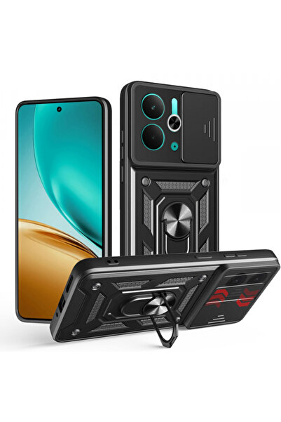 realme Husa pentru 14T / 14, Techsuit, CamShield, Neagra