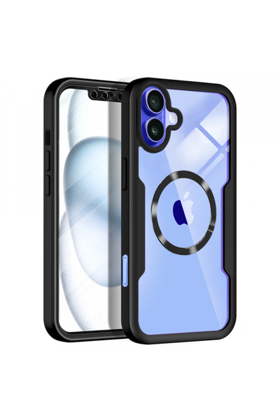 Apple Θήκη MagSafe για iPhone 16, Techsuit, ColorVerse 360, Μαύρη