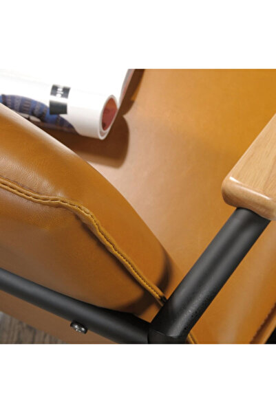 Sauder Boulevard Metal Frame Elegant Design Cafe Lounge Chair