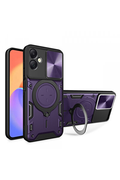 Samsung Husa pentru Galaxy A06 A065, Techsuit, CamGuard Pro, Mov