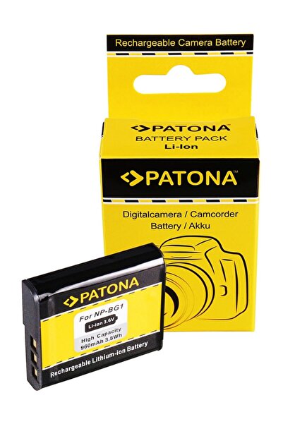 Patona Battery for Sony NP-BG1 DSC-N1 N2 H3 H7 H9 H10 T20 T25 W30 W35- 1050