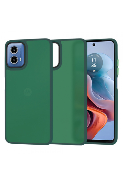 Motorola Husa pentru Moto G45 / G34, Techsuit, HaloFrost, Verde