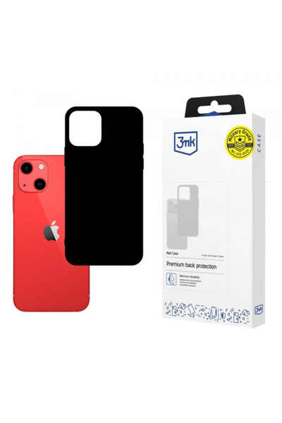 Apple Husa pentru iPhone 13, 3MK, Neagra Mata