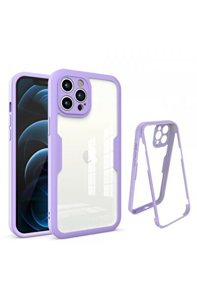 Apple Husa pentru iPhone 12 Pro Max, Techsuit, ColorVerse 360, Mov