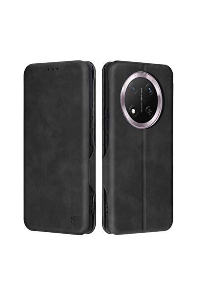 HONOR Husa pentru X9c / Magic7 Lite, Techsuit, Safe Wallet Plus, Neagra