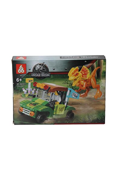 e-life shop J. World Park Dinosaur Lego Compatible Mini Block Mind and Intelligence Development Toy Set 175 Pieces Es-66101-1