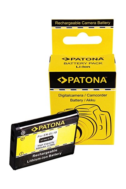 Patona Baterie pentru Nikon CoolPix S4100 S3100 S2500 EN-EL19 ENEL19-1090