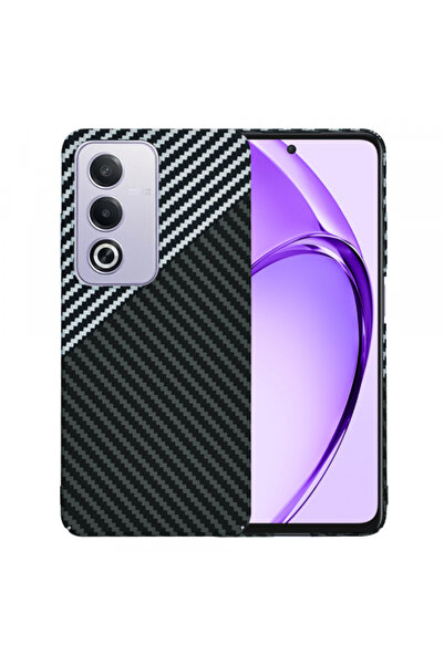 OPPO Case for A80, Techsuit, Carbonite FiberShell, Black Grey