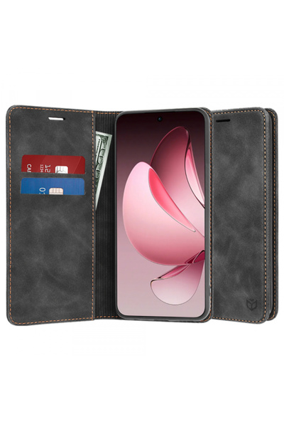 OPPO Husa pentru Reno13 Pro, Techsuit, Confy, Neagra