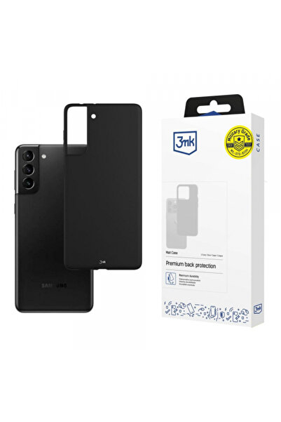 Samsung Husa pentru Galaxy S21 5G G991, 3MK, Matt, Neagra
