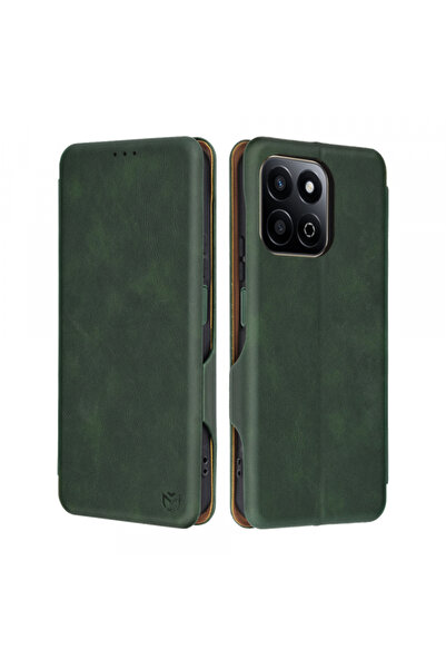 HONOR Θήκη για X7c / 200 Smart, Techsuit, Safe Πορτοφόλι Plus, Πράσινη