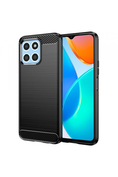 HONOR Husa pentru 70 Lite / X6 / X8 5G, Techsuit, Carbon, Neagra