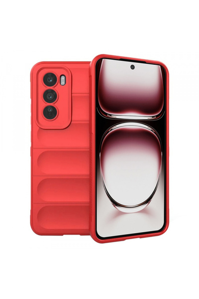 OPPO Case for Reno12 Pro, Techsuit, Magic Shield, Red