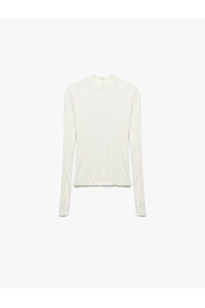 Koton Dik Yaka Uzun Kollu Triko Kazak