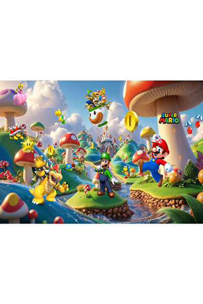 VIODESIGN Fototapet Copii, autoadeziv, Mario , multicolor,120x200 cm CO421