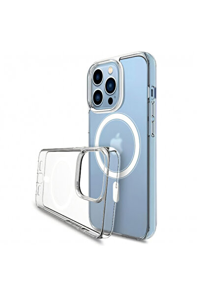 Apple Калъф MagSafe за iPhone 15 Pro, OEM, прозрачен