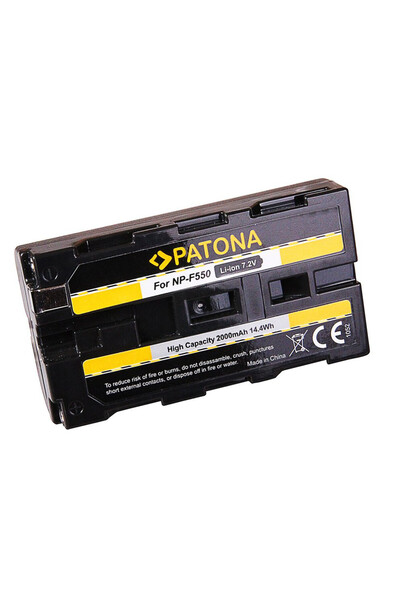 Patona Baterie NP-F550 F330 F570 F930 F950 F960 F970 2000mAh înlocuiește Sony-1052