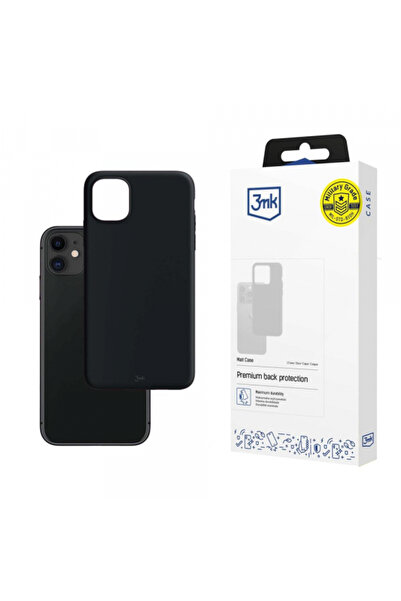 Apple Θήκη για iPhone 11, 3MK, Ματ, Μαύρη